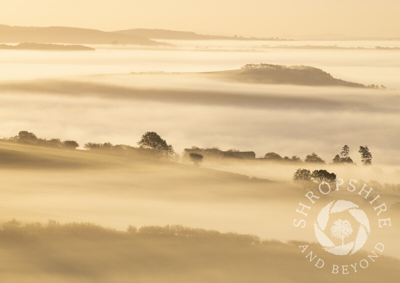 Clunbury Hill seen from Bury Ditches, Shropshire.