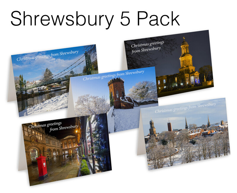 5 Shrewsbury Christmas Cards