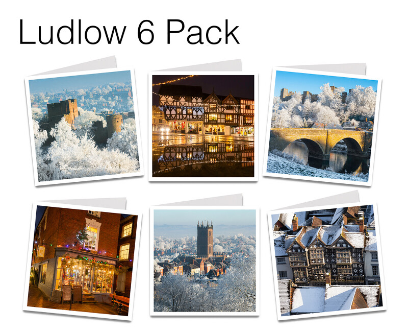 6 Ludlow Christmas Cards