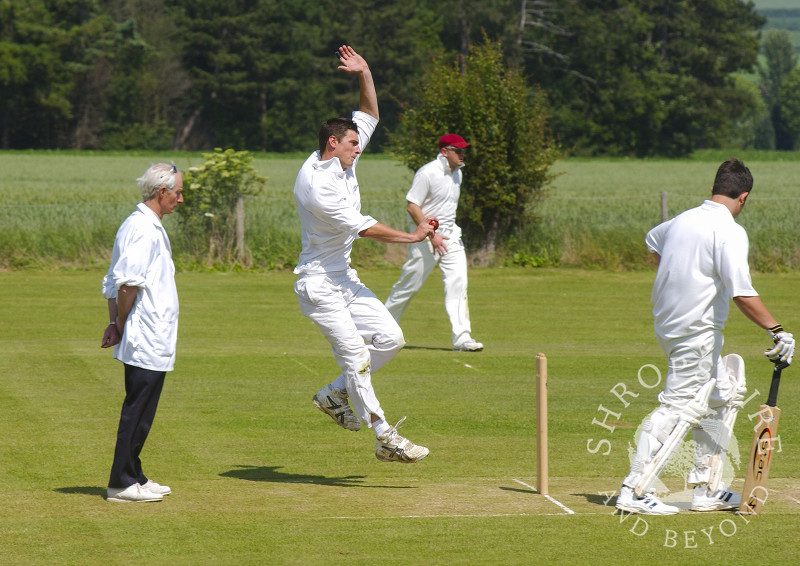 Cound Cricket Club, Shrewsbury, Shropshire, England.