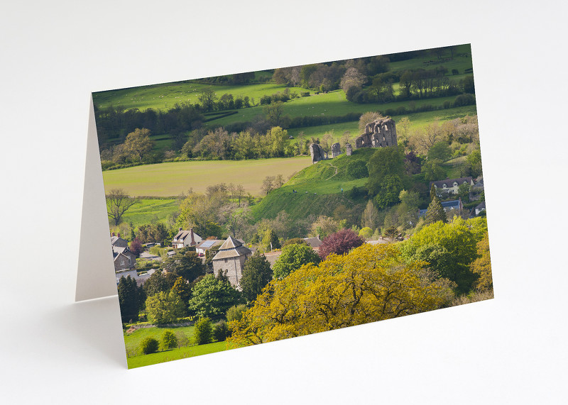 Springtime at Clun, Shropshire