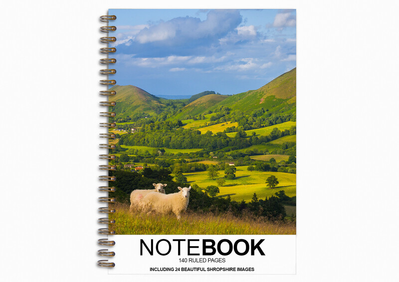 Stretton Hills A5 notebook