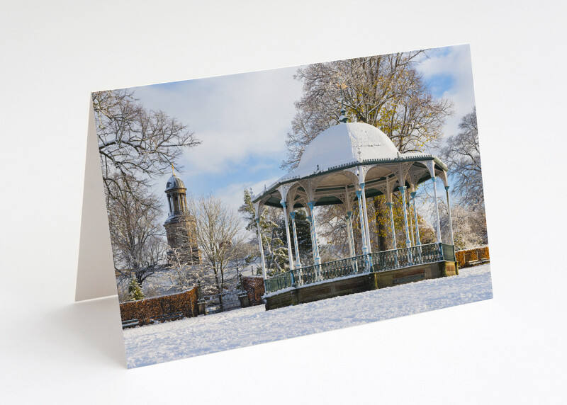 Winter in the Quarry, Shrewsbury, Shropshire.