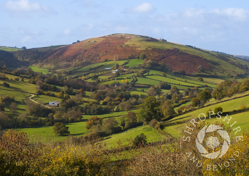 Caer Caradoc in the Redlake Valley, Shropshire.