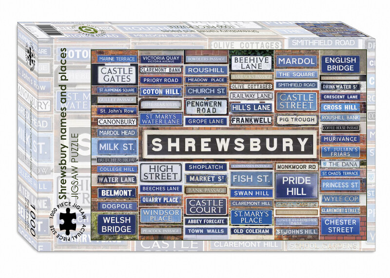 Shrewsbury names and places jigsaw