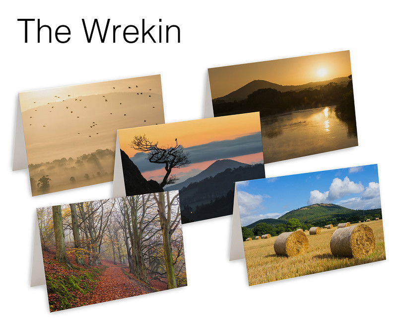 5 Wrekin Greetings Cards