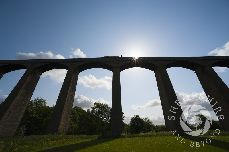 Pontcysyllte Aqueduct, North East Wales.