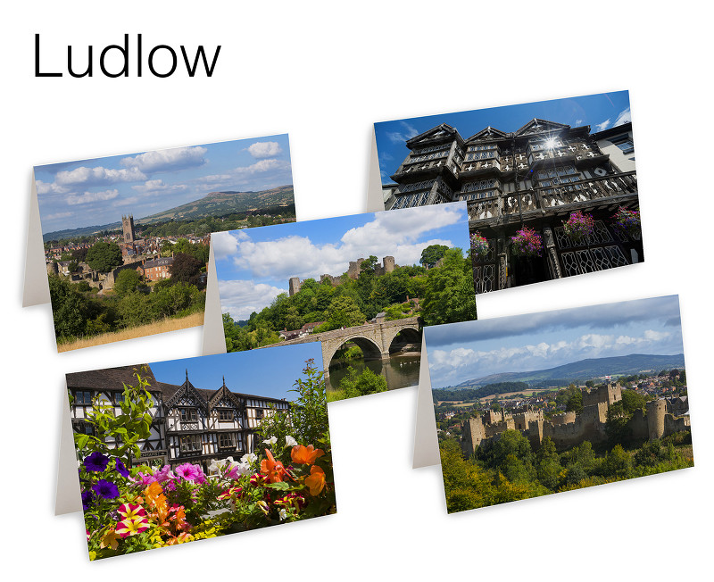 5 Ludlow Greetings Cards