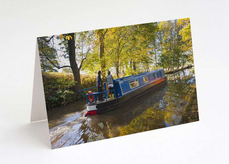 Autumn on the Llangollen Canal, Ellesmere, Shropshire.