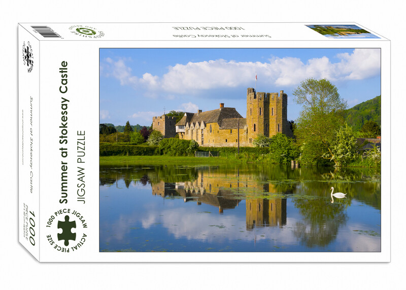 Summer at Stokesay Castle 1000-piece Jigsaw