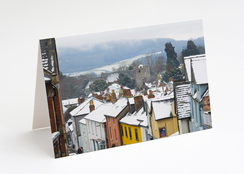 Winter in Bishop's Castle, Shropshire