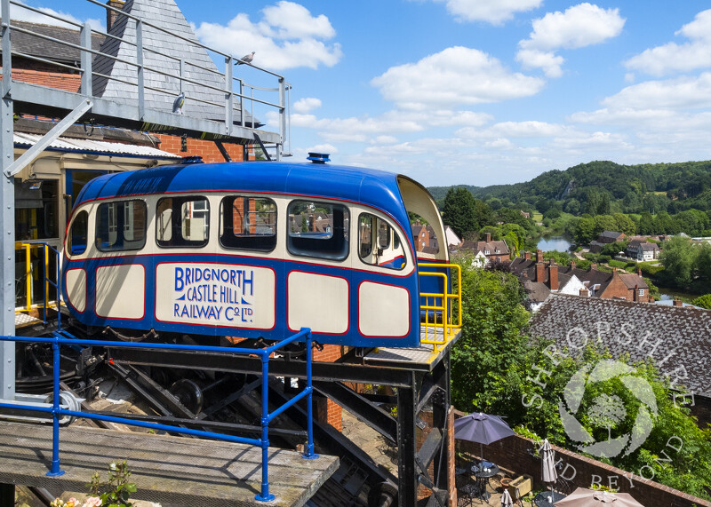 Bridgnorth Cliff Railway, Shropshire.
