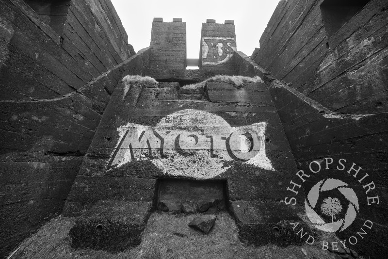 Mining remains on Titterstone Clee, Shropshire.