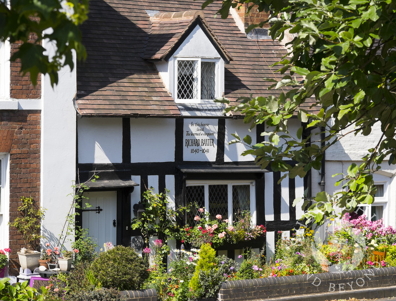 The house of Richard Baxter, the 17th century English puritan church leader, in St Leonard's Close, Bridgnorth, Shropshire, England.