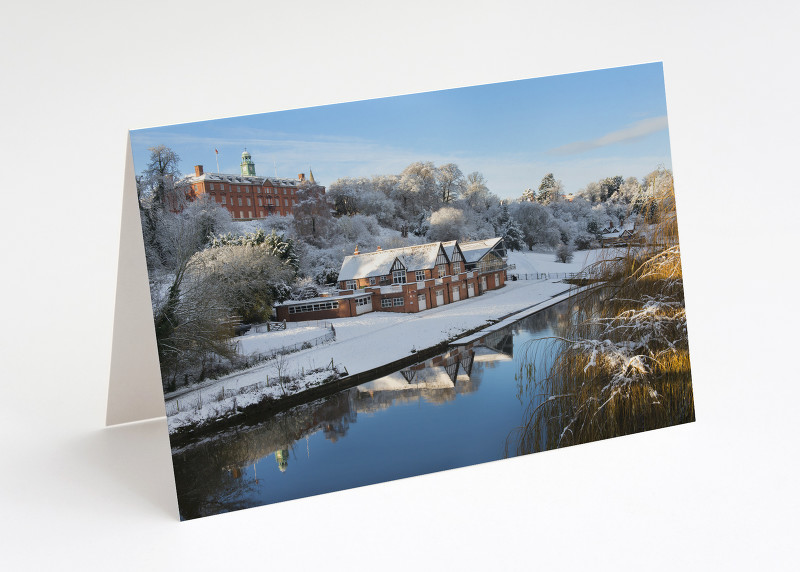 Shrewsbury School and Boathouse, Shropshire.