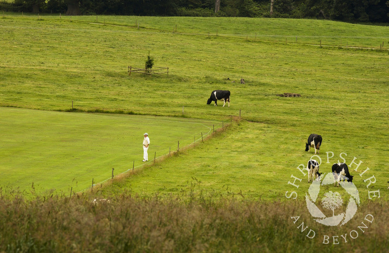 Welsh Frankton Cricket Club, Hardwick Hall, Shropshire, England