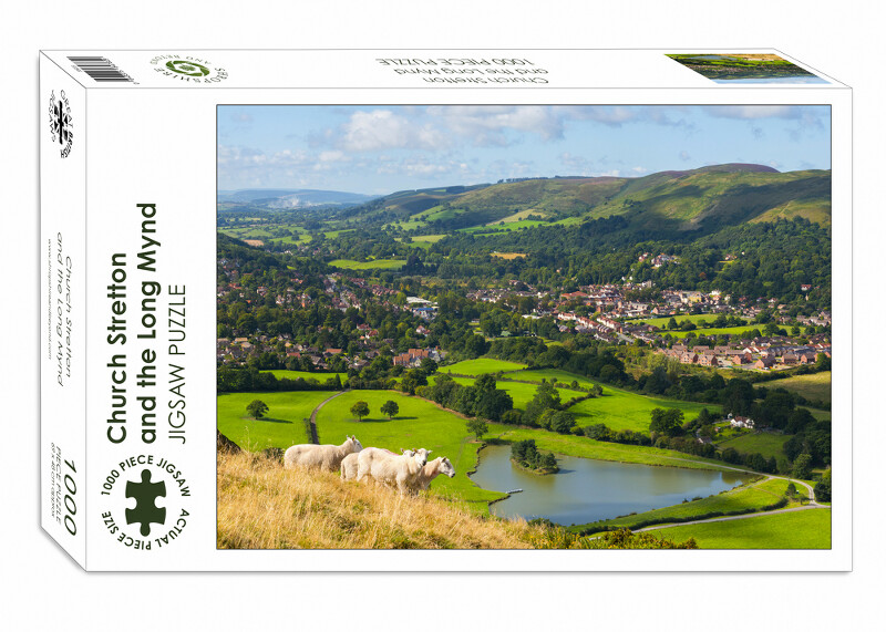 Church Stretton and Long Mynd 1000-piece jigsaw