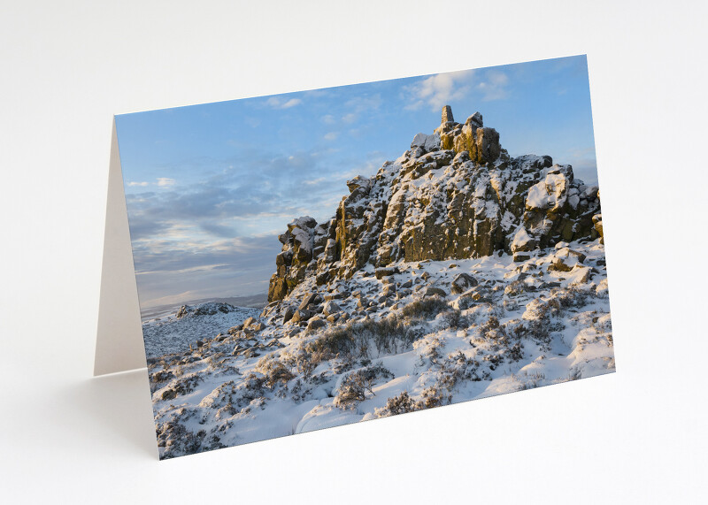 Winter on the Stiperstones, Shropshire
