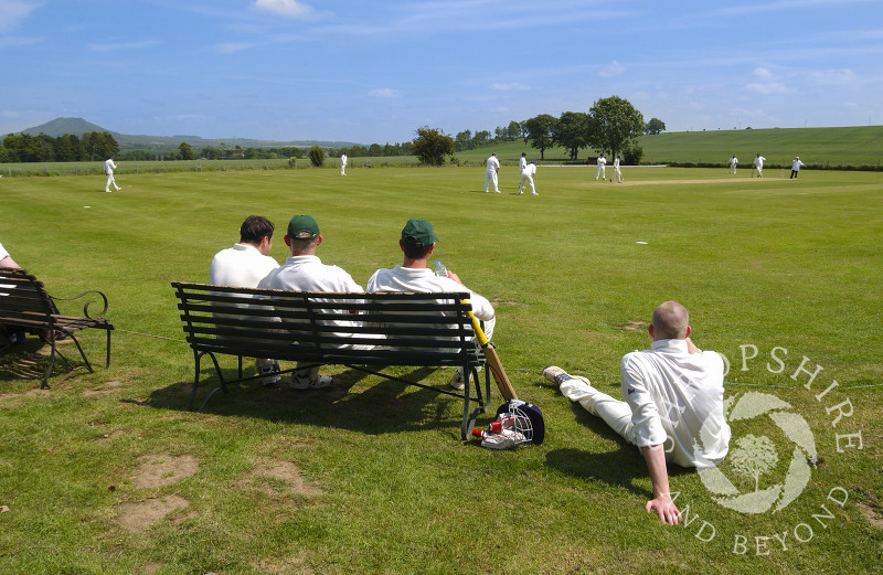 Cound Cricket Club, Shrewsbury, Shropshire, England.