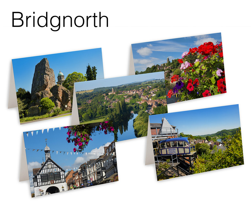 5 Bridgnorth Greetings Cards