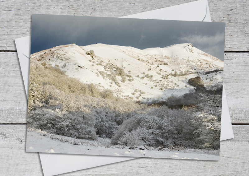 Winter on Caer Caradoc, Church Stretton, Shropshire.